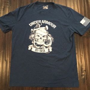 Under Armour By Sea Heat Gear T Shirt